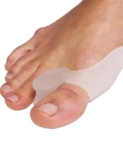 Stöd för hallux valgus (silikon) (2 st)